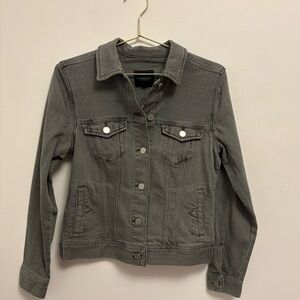 Liverpool Gray Denim Jacket, Size XS, Excellent like new condition!